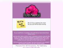 Tablet Screenshot of floralalliance.com